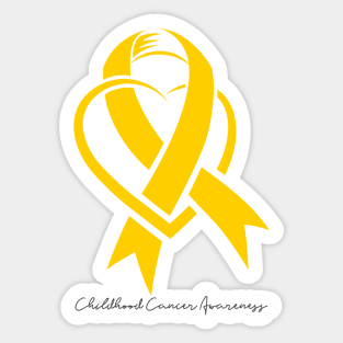 childhood cancer awareness Sticker